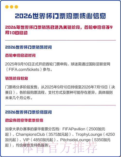 2026世界杯官方购票平台网页版 2026世界杯官方购票平台网页版